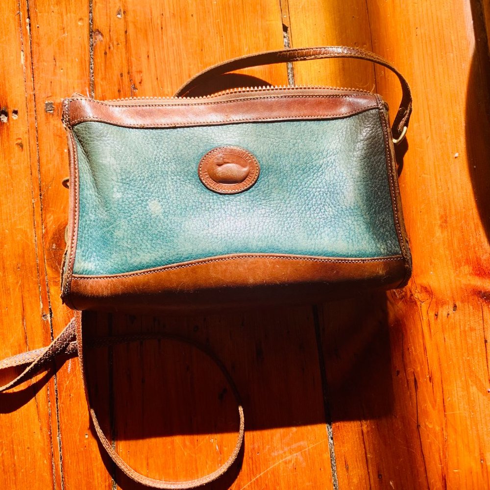 Vintage Dooney & Bourke Leather Crossbody Bag